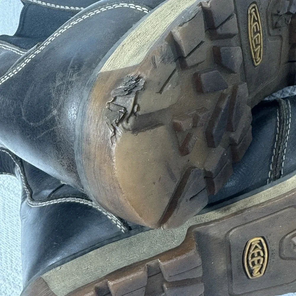 Keen Shoes Men's Seattle‎ Romeo Chelsea Steel Toe Boots Size 10.5